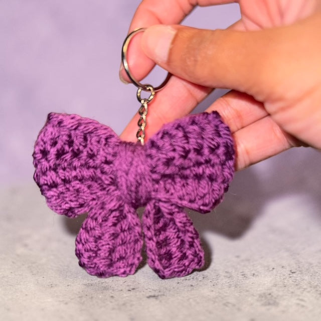 Royal Purple Bow